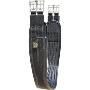 TEKE Contoured Chafeless Girth for Horses, (38"-56") Black 50”